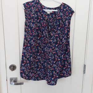 MOTHERHOOD Maternity no sleeve Blouse Size Small